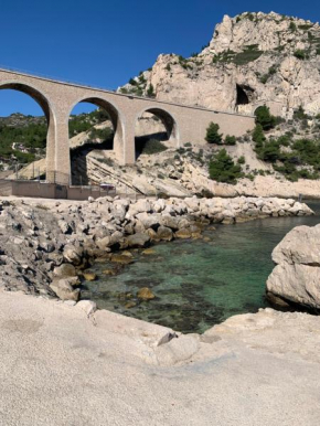 En Plein cœur des calanques à 800 m de la mer